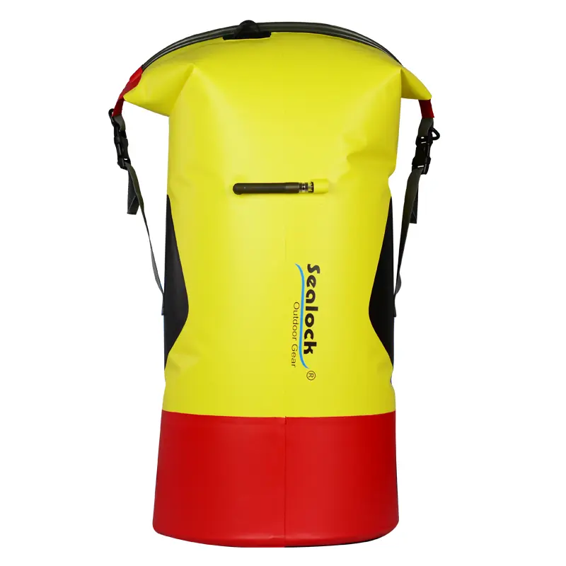Sealock SL-E090 40L dry backpack airtight zipper air valve
